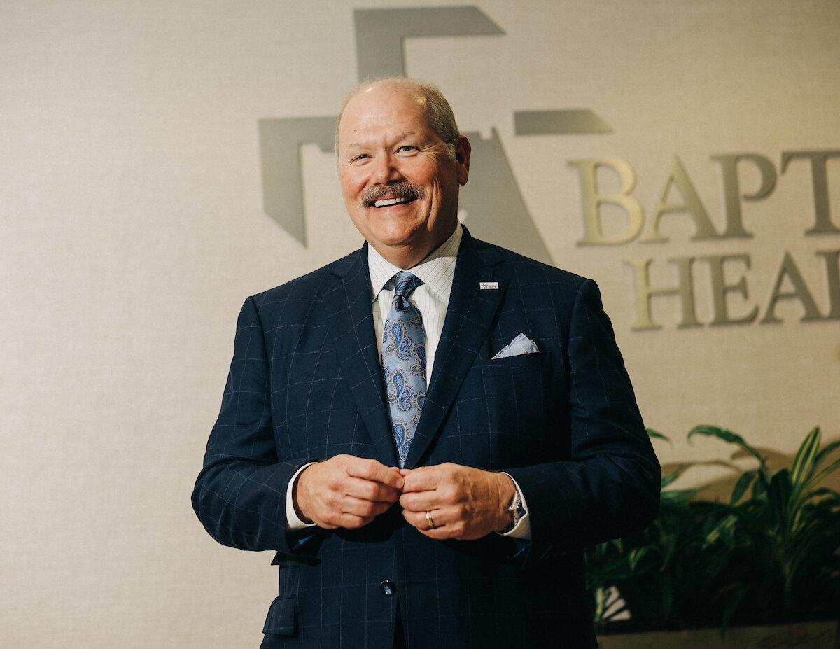 Michael A. Mayo is president and CEO of Baptist Health.